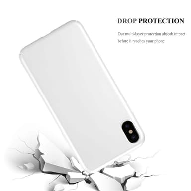 iPhone XS MAX Suojakuori Kotelo Cover (Hopea)