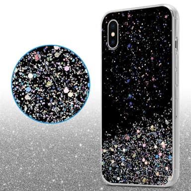 iPhone X / XS Suojakuori Kotelo (Musta)