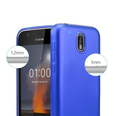 Nokia 1 2018 Suojakuori Kotelo (Sininen)