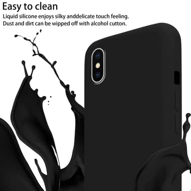 Suojakuori iPhone XS MAX Kotelo Ketju (Musta)