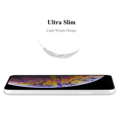 iPhone XS MAX Suojakuori Kotelo Cover (Hopea)
