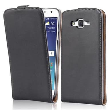 Samsung Galaxy J7 2015 Suojakuori Cover (Musta)