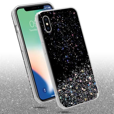 iPhone X / XS Suojakuori Kotelo (Musta)