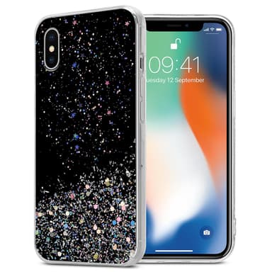 iPhone X / XS Suojakuori Kotelo (Musta)