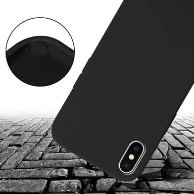 Suojakuori iPhone XS MAX Kotelo Ketju (Musta)