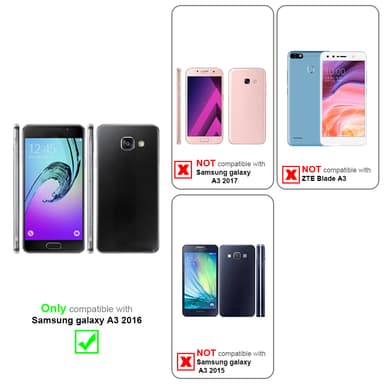 Suojakuori Samsung Galaxy A3 2016 Lompakkokotelo
