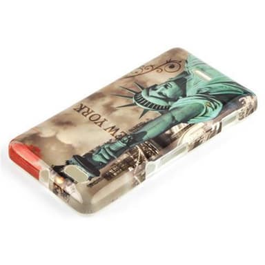 Sony Xperia M Suojakuori Case Cover (Ruskea)