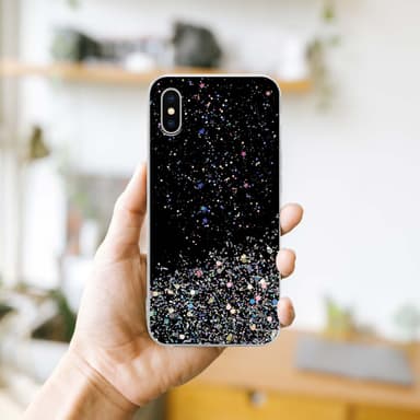 iPhone X / XS Suojakuori Kotelo (Musta)