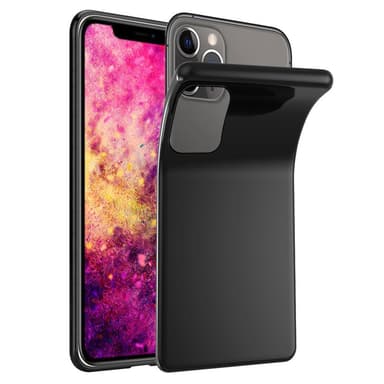 iPhone 12 PRO MAX Suojakuori Kotelo (Musta)