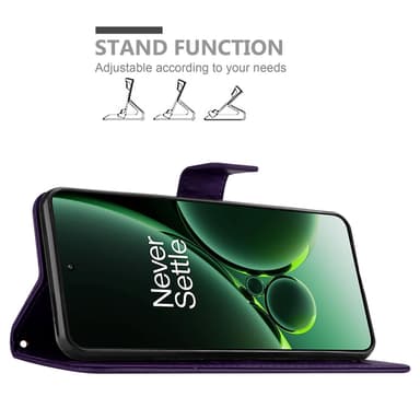 OnePlus Nord 3 5G Suojakuori Lompakkokotelo (Violetti)