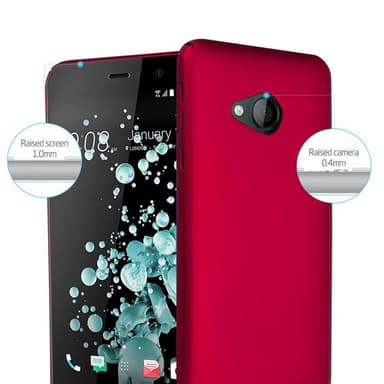 HTC U PLAY Suojakuori Kotelo Cover (Punainen)