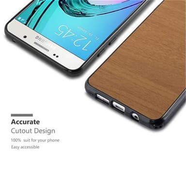 Samsung Galaxy A3 2016 Suojakuori Kotelo (Ruskea)