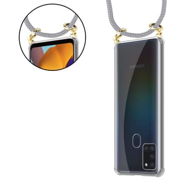 Samsung Galaxy A21s Suojakuori Kotelo (harmaa)