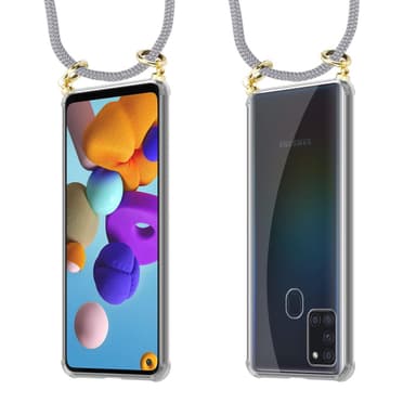 Samsung Galaxy A21s Suojakuori Kotelo (harmaa)