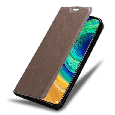 Huawei MATE 30 Suojakuori Lompakkokotelo (Ruskea)