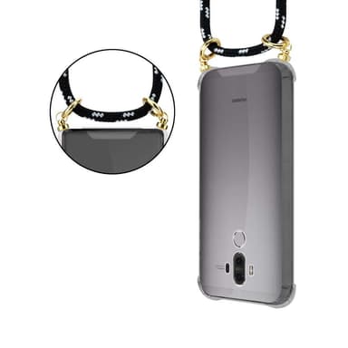 Huawei MATE 9 Suojakuori Kotelo Ketju (Musta)
