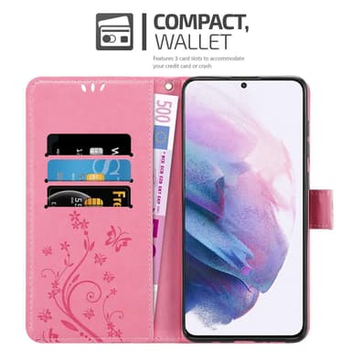 Samsung Galaxy S21 5G Suojakuori Lompakkokotelo