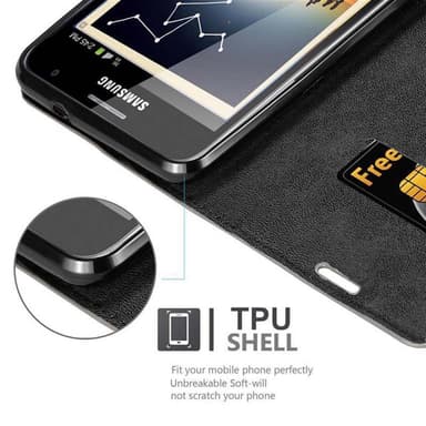 Samsung Galaxy NOTE 1 Suojakuori Lompakkokotelo
