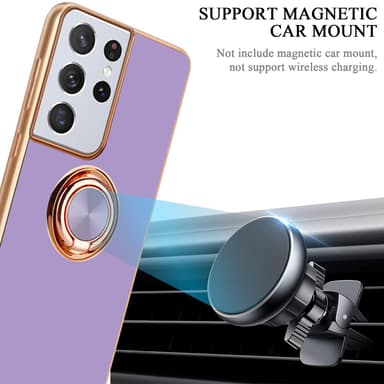 Samsung Galaxy S21 ULTRA Suojakuori Kotelo (Violetti)