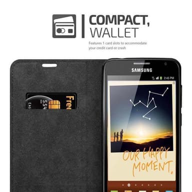 Samsung Galaxy NOTE 1 Suojakuori Lompakkokotelo