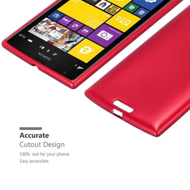Nokia Lumia 1520 Suojakuori Kotelo (Punainen)