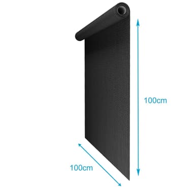 Perhoverkko Hyönteisverkko Kärpäsverkko 100 cm (musta)