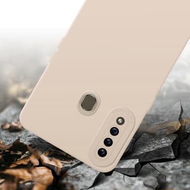 Samsung Galaxy A20s Suojakuori Kotelo (Vaaleanpunainen)