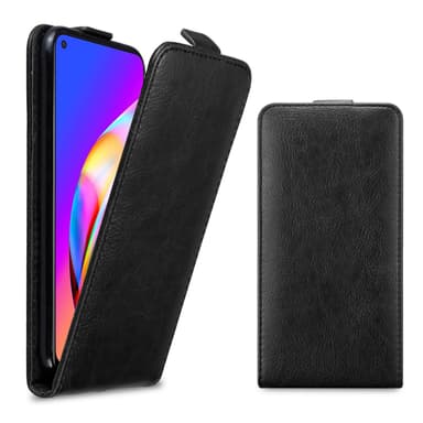 Oppo A94 5G Suojakuori Lompakkokotelo (Musta)