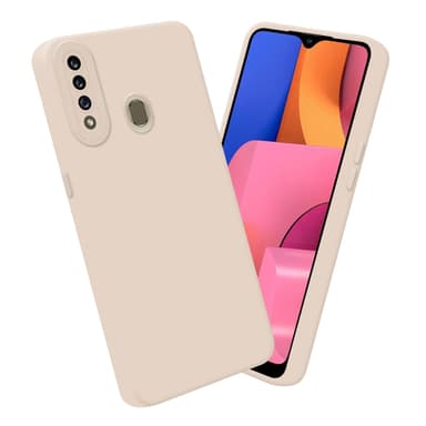 Samsung Galaxy A20s Suojakuori Kotelo (Vaaleanpunainen)