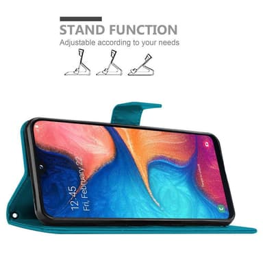 Samsung Galaxy A10e / A20e Suojakuori Lompakkokotelo