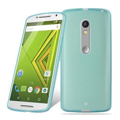 Motorola MOTO X PLAY Suojakuori Kotelo (Sininen)