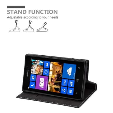 Nokia Lumia 925 Suojakuori Case (Musta)
