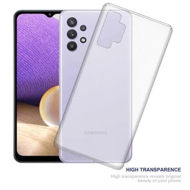 Samsung Galaxy A32 5G Suojakuori Kotelo (Läpinäkyvä)