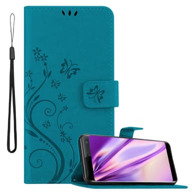 Sony Xperia XZ3 Suojakuori Lompakkokotelo (Sininen)