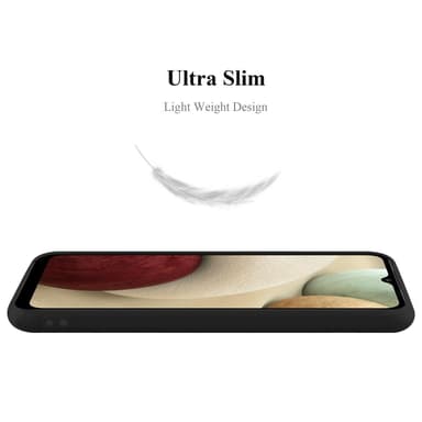 Suojakuori Samsung Galaxy A12 / M12 Kotelo (Musta)