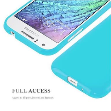 Samsung Galaxy J1 2015 Suojakuori Kotelo (Sininen)