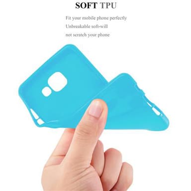 Samsung Galaxy J1 2015 Suojakuori Kotelo (Sininen)
