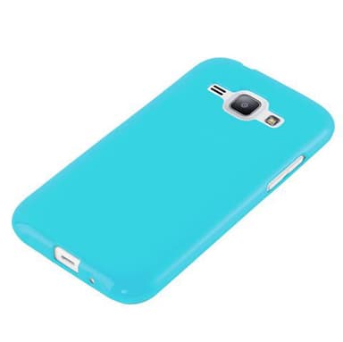 Samsung Galaxy J1 2015 Suojakuori Kotelo (Sininen)