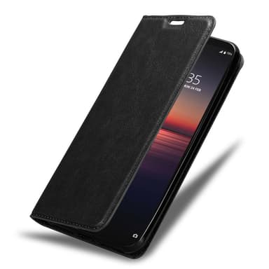 Sony Xperia 1 II Suojakuori Lompakkokotelo (Musta)