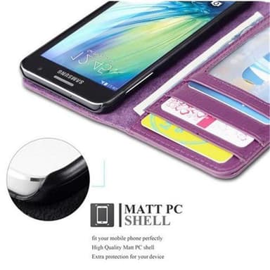 Samsung Galaxy A3 2015 Suojakuori Kotelo (Violetti)