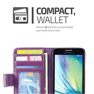 Samsung Galaxy A3 2015 Suojakuori Kotelo (Violetti)