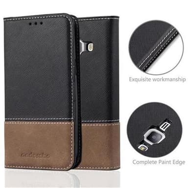 Samsung Galaxy J1 2015 Suojakuori Case (Musta)