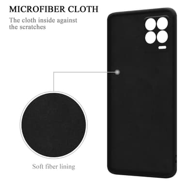 Realme 8 4G / 8 PRO Suojakuori Case Kotelo (Musta)