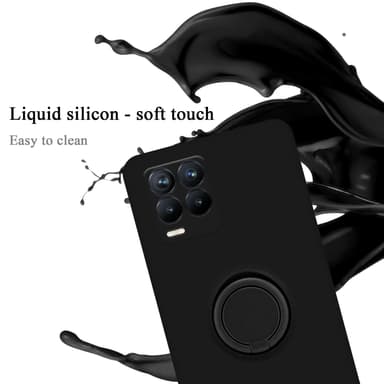 Realme 8 4G / 8 PRO Suojakuori Case Kotelo (Musta)