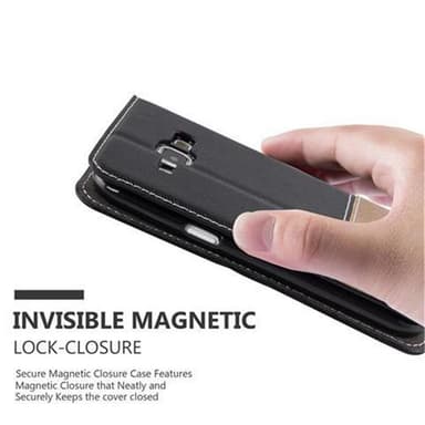 Samsung Galaxy J1 2015 Suojakuori Case (Musta)
