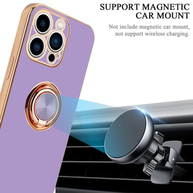 iPhone 14 PRO Suojakuori Kotelo (Violetti)