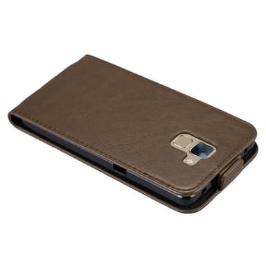 Honor 7 Suojakuori Lompakkokotelo (Ruskea)