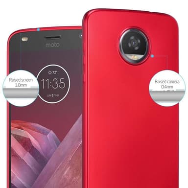 Motorola MOTO Z2 Suojakuori Kotelo (Punainen)