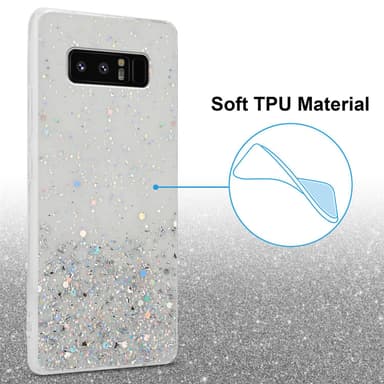 Samsung Galaxy NOTE 8 Suojakuori Kotelo (Läpinäkyvä)
