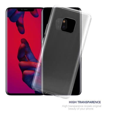 Huawei MATE 20 PRO Suojakuori Kotelo (Läpinäkyvä)